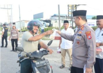 Polri Bersama Media Berbagi Berkah kepada masyarakat di bulan Ramadhan 