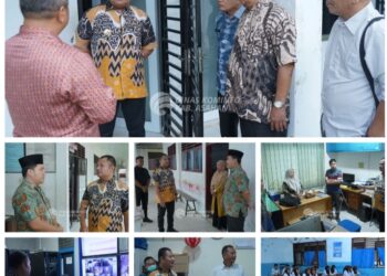 Tingkatkan Disiplin Dalam Bekerja, Wakil Bupati Asahan Saat Sidak