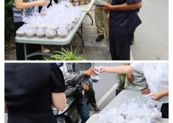 Tjipta Berbagi Takjil di Jumat Berkah Pada Bulan Ramadan