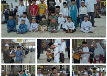BKM Agung H. Achmad Bakrie Kisaran Salurkan Bantuan Kepada Kaum Dhuafa dan Anak Yatim