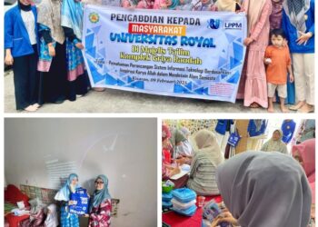 Tim Dosen Universitas Royal Melakukan Pengabdian kepada Masyarakat