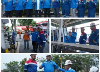 Wakil Bupati Asahan Tinjau Kesiapan Pasokan BBM Di Terminal Fuel Kisaran