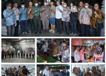 Forkopimda Kabupaten Asahan Sidak Pasar dan Pantau Harga Bahan Pokok Jelang Hari Raya Idul Fitri 1446 H/2025 M