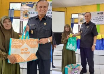 Korps Alumni Himpunan Mahasiswa Islam (KAHMI) Sumatera Utara Salurkan Bantuan di Sitellu Tali Urang Kabupaten Pakpak Bharat