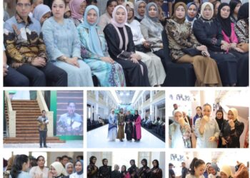 Ketua TP-PKK Kabupaten Asahan Ikuti Penutupan MRFW