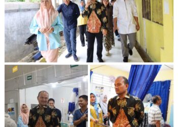 Monitoring RSUD Dr Tengku Mansyur, Wali Kota Tanjungbalai Minta Seluruh Peralatan, Perlengkapan, dan Pelayanan Berjalan Baik