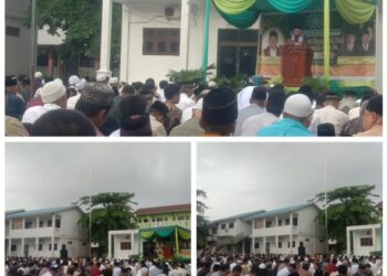 Pelaksaanan Shalat Idul Fitri 1446 H/2025 Cabang Muhammadiyah Kisaran Timur Berjalan Lancar