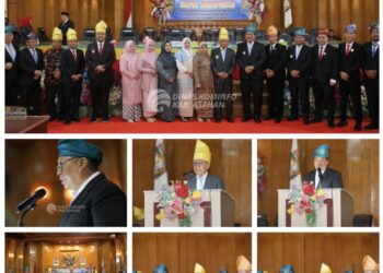 Rapat Paripurna DPRD Kabupaten Asahan Dalam Acara Peringatan Hari Jadi Kabupaten Asahan ke 75 Tahun 2025