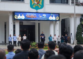 Apel Perdana Pasca Libur Idul Fitri, Rico Waas Minta Jajaran Pemko Medan Langsung Bekerja Layani Masyarakat