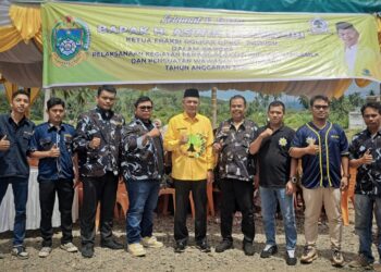 Ampi Madina hadiri Halal bihalal yang di adakan Partai Golkar Madina