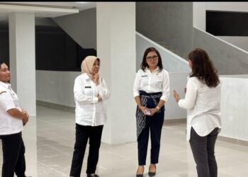 Kepala Dinas Perpustakaan dan Arsip Provinsi Sumatera Utara Kunjungi  Gedung Perpustakaan Daerah Pakpak Bharat