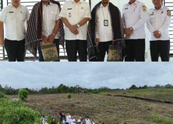 Tim Sentra Insyaf Kementerian Sosial RI bersama Tim Kementerian PUPR RI Kunjungi Kabupaten Pakpak Bharat