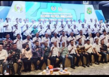 KONI Medan Perkenalan & Pengukuhan Pengurus Priode 2025-2029