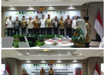 Bupati Asahan Hadiri Rapat Koordinasi Penguatan Sinergi Kolaborasi antara KPK dan Pemerintah Daerah