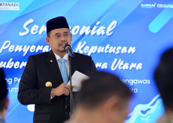 Serahkan SK Pengawas Perumda Tirtanadi, Gubernur Sumut Bobby Nasution Minta Optimalkan Layanan