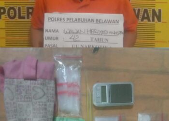 Pengedar Narkoba Di Jalan Platina Raya Diamankan Sat Narkoba Polres Pelabuhan Belawan