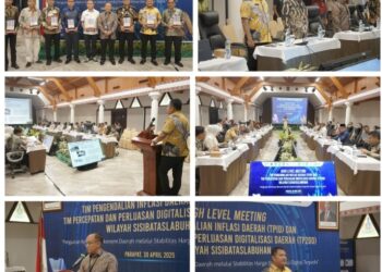 Wakil Bupati Asahan hadiri High Level Meeting Tim Pengendalian Inflasi Daerah (TPID) dan Tim Percepatan dan Perluasan Digitalisasi Daerah (TP2DD)