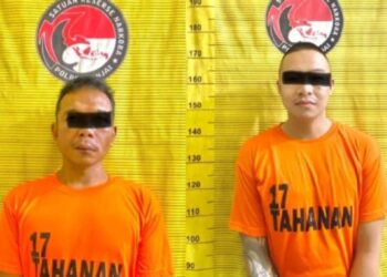 Bagai Film Aksi di TV, Dua Terduga Bandar Narkoba Binjai Berantem Saat Ditangkap