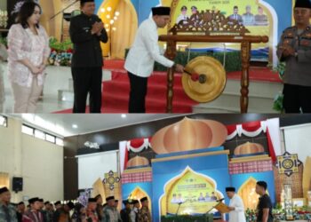 Bupati Pakpak Bharat,Franc Bernhard Tumanggor, Membuka Musyabaqah Tilawatil Qur’an (MTQ) ke-22 tingkat Kabupaten Pakpak Bharat