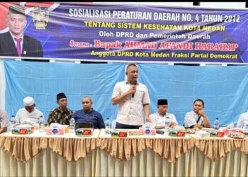 Sosialisasi Perda No 4 Tahun 2012, Ahmad Afandi Harahap Ingatkan Rumah Sakit Tidak Tolak Warga yang Datang Berobat