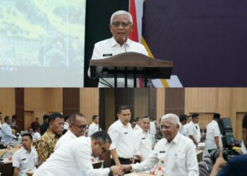 Franc Bernhard Tumanggor Menghadiri Rapat Koordinasi Penanganan Jalan Dan Jembatan