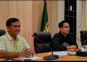 Rico Waas Gelar Pertemuan Dengan Wakil Ketua Komwil I Apeksi, Bahas Struktur Kepengurusan