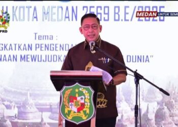 Wong Chun Sen Hadiri Perayaan Waisak 2569 B.E/2025 Pemko Medan