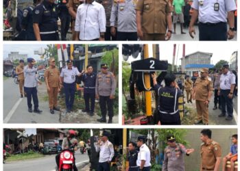 Wakil Bupati Asahan Resmikan 3 JPL di Perlintasan Kota Kisaran dan Air Batu