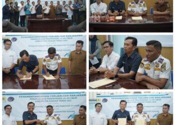 Tingkatkan Kualitas Pelayanan, Dishub Asahan dan PT. PLN Lakukan Kerjasama Pengelolaan PJU