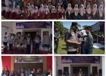 Wakil Bupati Asahan Serahkan BPJS Kesehatan Gratis dan KIP di 8 Kecamatan