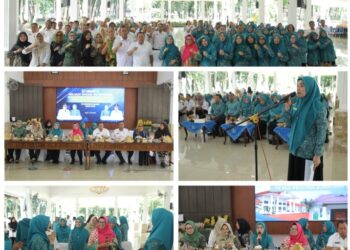 Tim Supervisi Desa/Kelurahan PKK Pemprovsu Kunker ke PKK Kabupaten Asahan