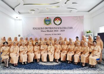 Yulia Effendy Pohan Dikukuhkan Sebagai Ketua DWP Sumut, Diharapkan Terus Berkontribusi di Tengah Masyarakat