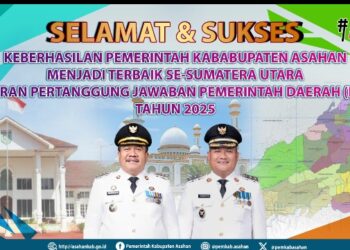 Luar Biasa, Kabupaten Asahan Raih LPPD Terbaik Se-Sumatera Utara