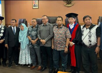 Anggota DPRD Medan, H.Muslim Harahap Resmi Sandang Gelar Doktor