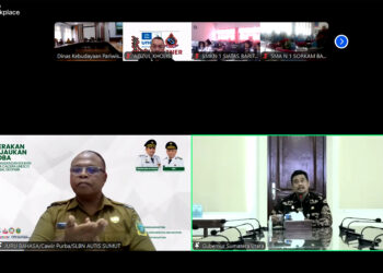 Gubernur Bobby Nasution Ajak Siswa Sumut Bangga dengan Danau Toba