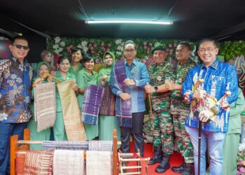 Rico Waas Hadiri Peringatan HUT ke-75 Kodam I BB