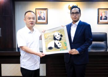 Bertemu Rico Waas, Pemko Nantong Tawarkan Kerjasama di Bidang Pendidikan Vokasi