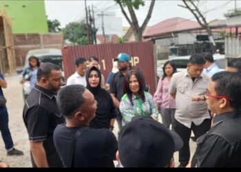 Komisi IV DPRD Medan Tinjauan Bangunan 2 Unit 2 Lantai Tanpa PBG di Medan Sunggal