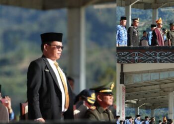 Sekretaris Daerah Pakpak Bharat, Jalan Berutu, S.Pd, MM Pimpin Upacara Hari Lahirnya Pancasila