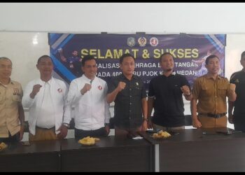 Aswindy Fachrizal SE : KONI Medan Siap Dukung ABTI Kembangkan Olahraga Bola Tangan