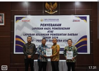 Pemko Tanjungbalai Kembali Raih WTP, Wali Kota Mahyaruddin Salim : Buah Sinergitas dan Kerja Keras Eksekutif Bersama Legislatif Menuju Tanjungbalai EMAS 