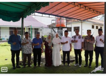 Wali Kota Tanjungbalai dan Keluarga Berbagi Hewan Kurban di Momen Idul Adha di Lapas Pulo Simardan TBA