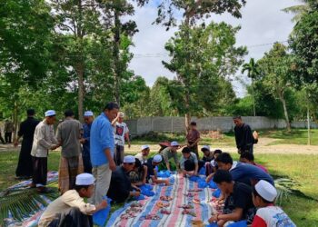 Keceriaan di Ponpes Al Falah Huraba Dalam Idul Adha