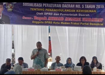 Sosialisasi Perda No 5 Tahun 2015, Ahmad Afandi Dorong Pemko Medan Realisasikan Program PKH Makmur