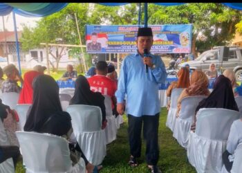 Sosialisasi Perda No 5 tahun 2015, Muslim Harahap Soroti Limbah PT KIM Dibuang ke Parit Warga 