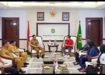 Paparkan Agenda Kejuaraan Piala Wali Kota Medan, IODI dan KONI Audiensi ke Balai Kota