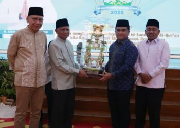Kota Medan Juara Umum STQH Ke XIX Tingkat Provinsi Sumut