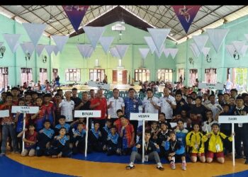 KONI Medan Apresiasi Kejuaraan Gulat Pelajar Sumut Piala Wali Kota Medan 2025