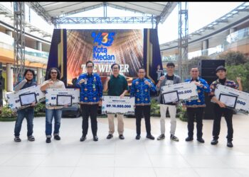 Pemenang Kompetisi Logo HUT ke 435 Kota Medan Diumumkan, Rico Waas Merasa Bangga Pertama Kalinya Digelar Banyak Insan Kreatif Ikut