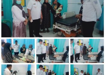 Pemkab Asahan Bantu Balita 3 Bulan Penderita Infeksi Paru-paru